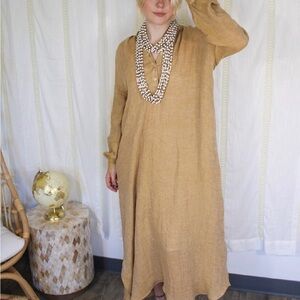 Washed Linen Women's Dress